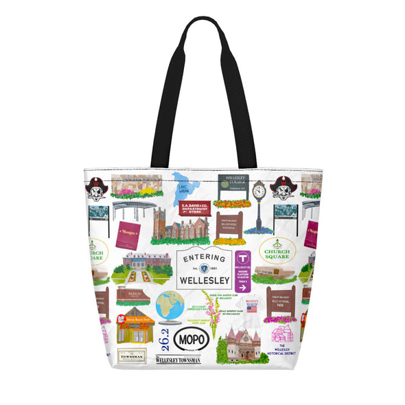 Wellesley, MA  oversized 'Everything Bag'