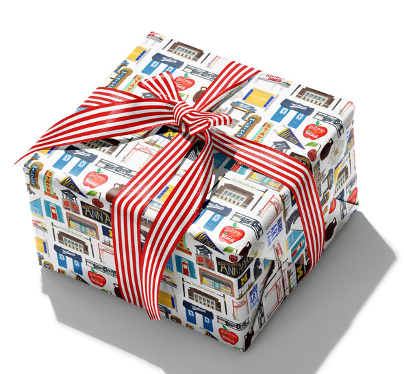 Ann Arbor, Michigan Gift Wrap