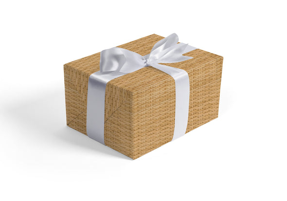Wicker Print Gift Wrap