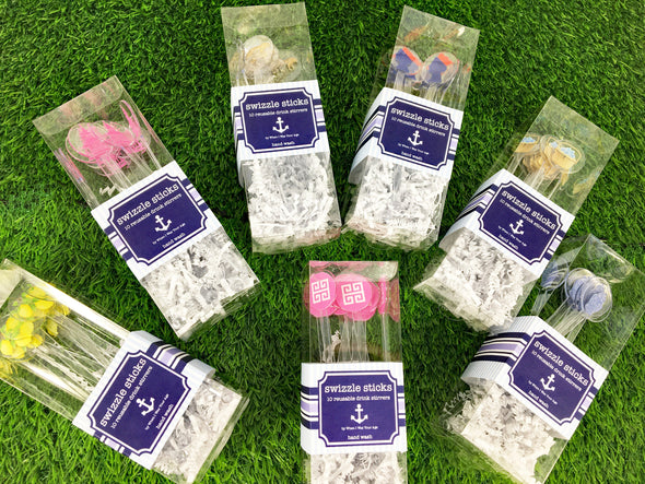 Iconic New York City Swizzle Sticks - Set of 12