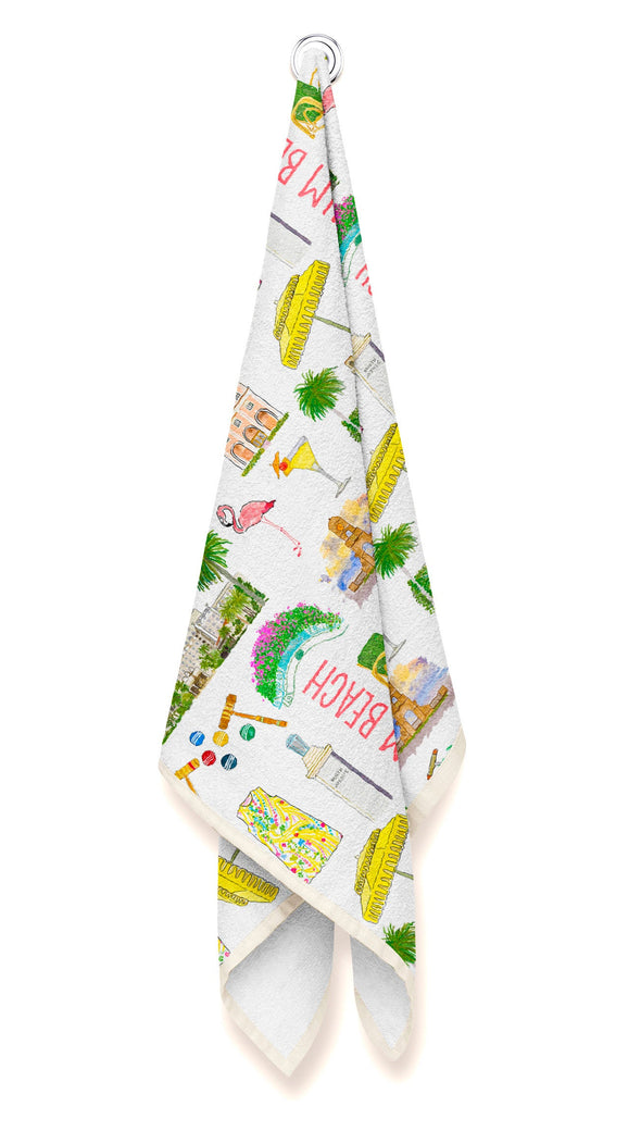 Iconic Palm Beach towel