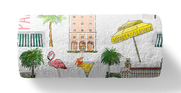 Iconic Palm Beach towel