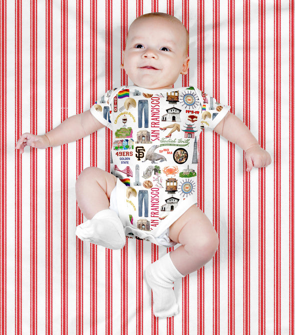 Iconic San Francisco Baby  Bodysuit