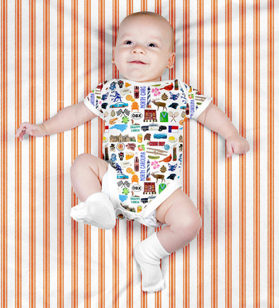 Iconic North Carolina Baby  Bodysuit