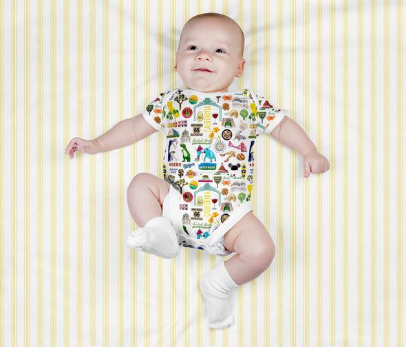 Iconic California Baby  Bodysuit