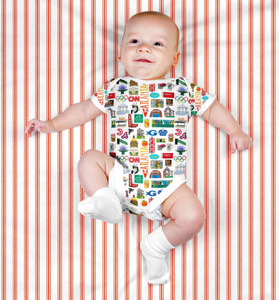 Iconic Atlanta Baby  Bodysuit
