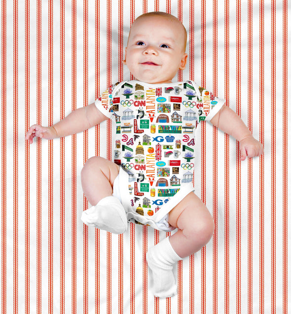 Iconic Atlanta Baby  Bodysuit