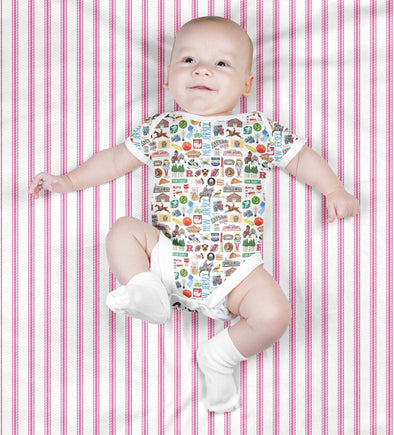 Iconic New Jersey Baby  Bodysuit