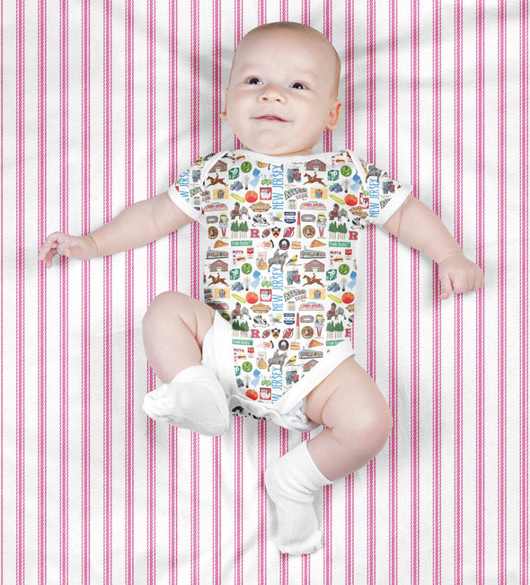 Iconic New Jersey Baby  Bodysuit