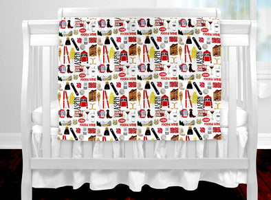 Iconic Aspen Colorado Baby Blanket