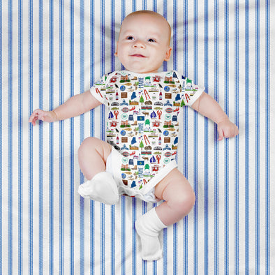 Iconic Maine Baby  Bodysuit
