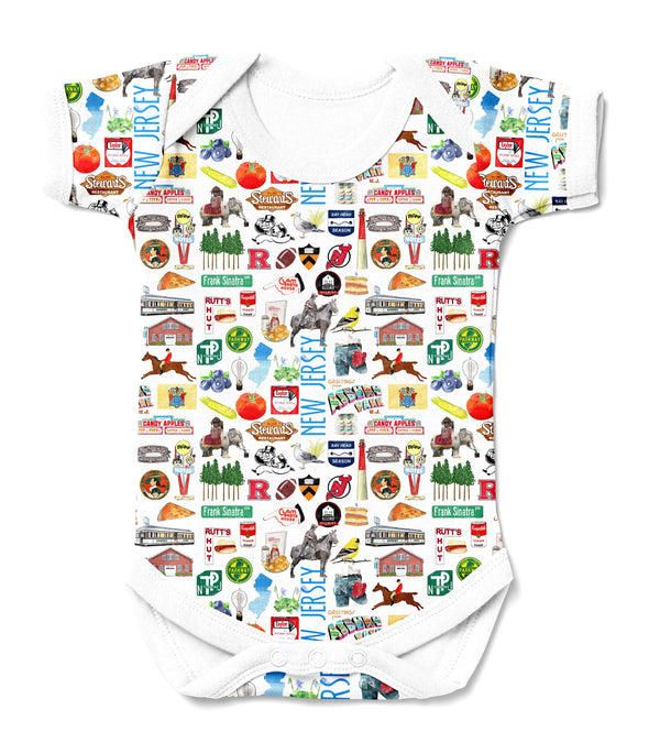 Iconic New Jersey Baby  Bodysuit
