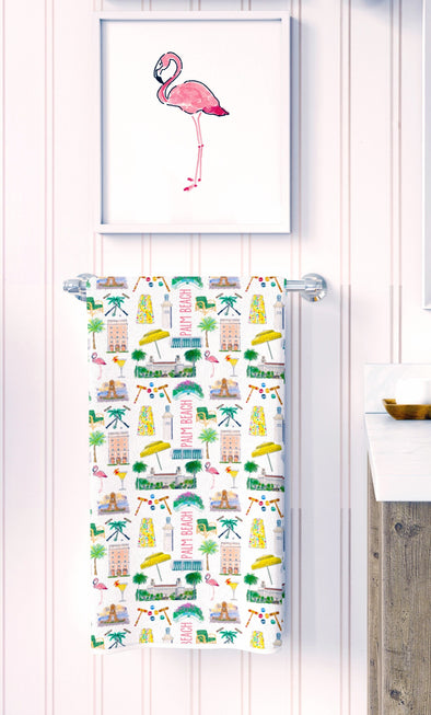 Iconic Palm Beach towel