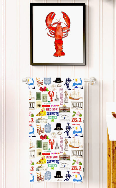 Iconic Massachusetts towel