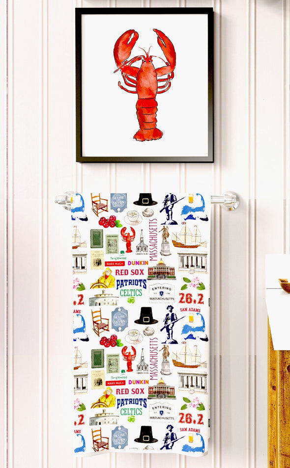 Iconic Massachusetts towel