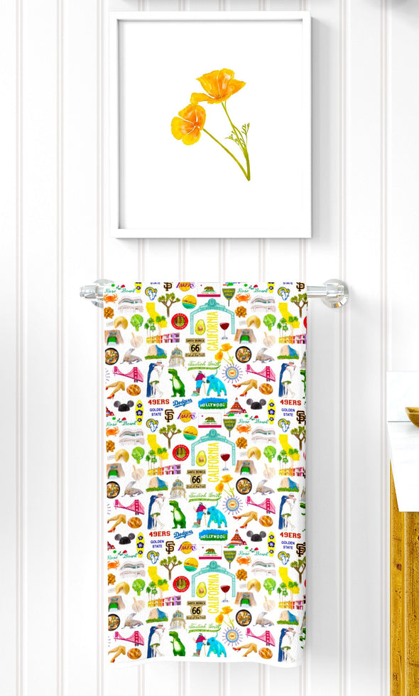 Iconic California towel