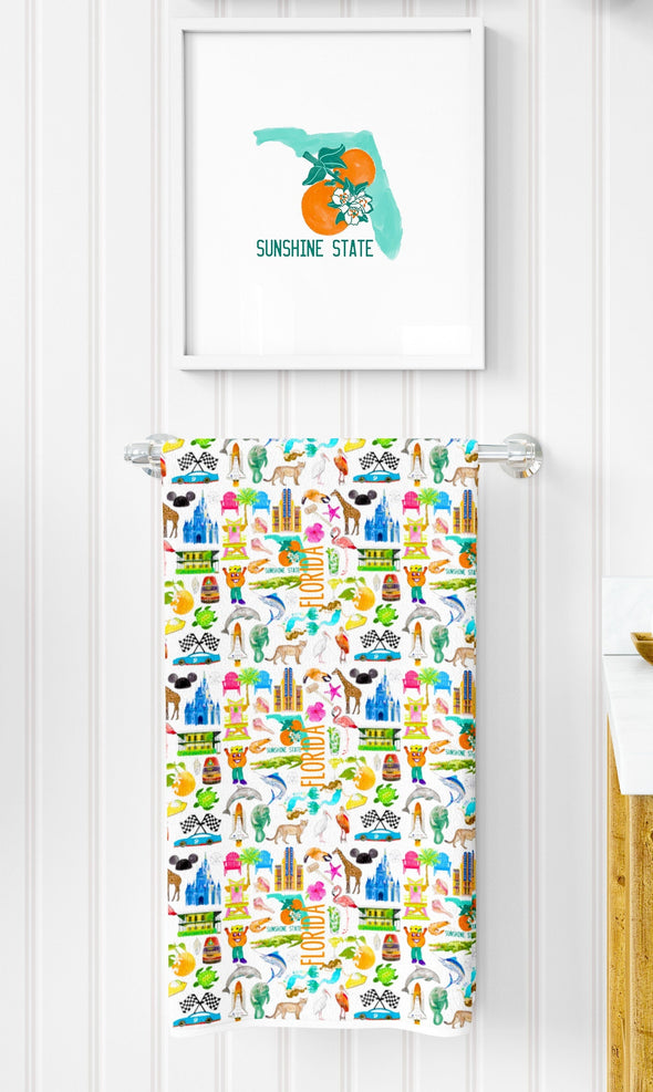 Iconic Florida towel