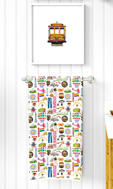 Iconic San Francisco towel
