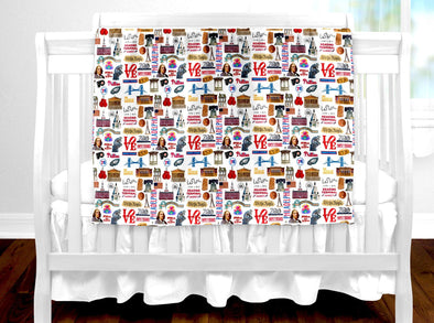 Iconic Philadelphia Baby Blanket