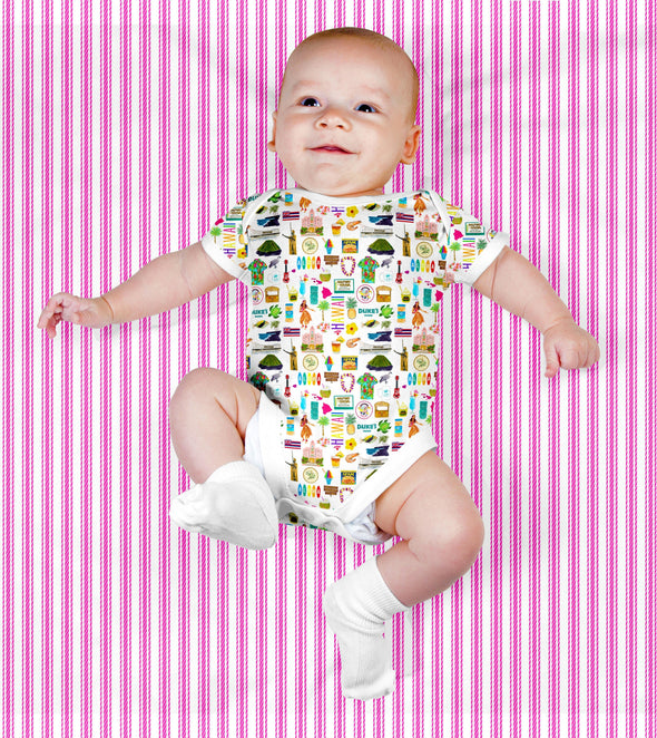 Iconic Hawaii Baby  Bodysuit