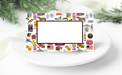 Iconic Maryland Watercolor Place Cards