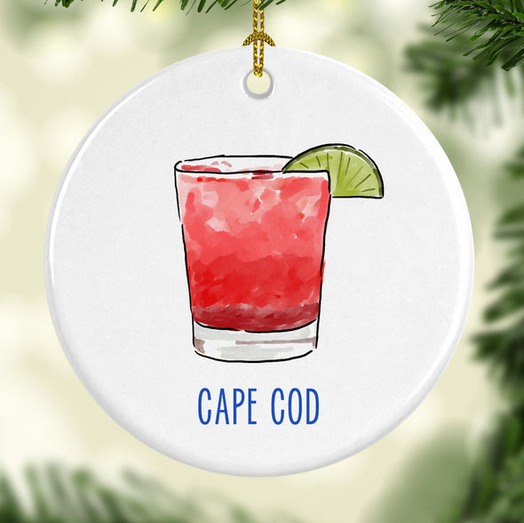 Cape Codder Porcelain Ornament