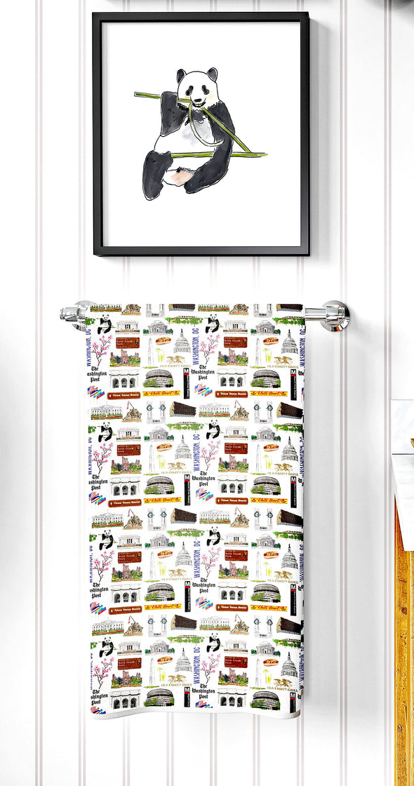 Iconic Washington, DC towel