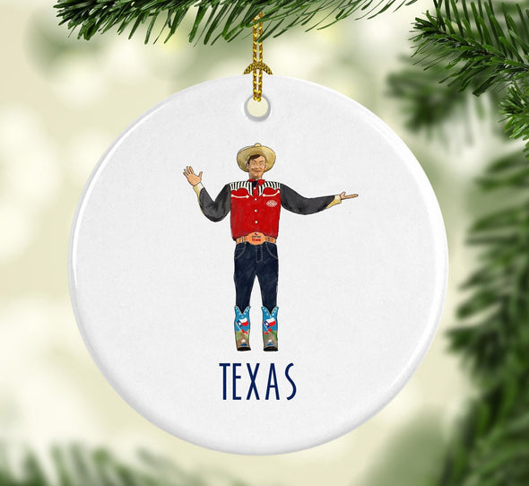Big Tex Porcelain Ornament
