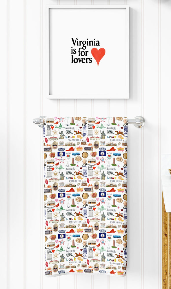 Iconic Virginia towel
