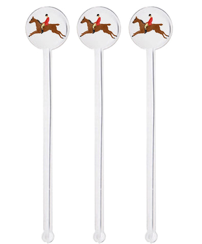 Fox Hunt Swizzle Sticks - Set of 10