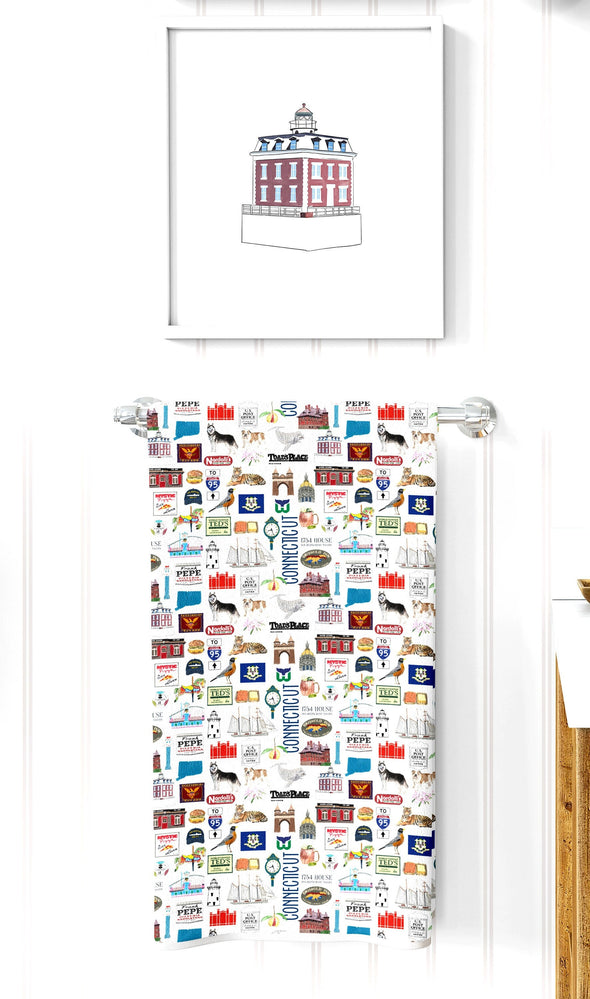 Iconic Connecticut towel