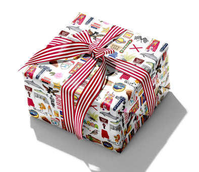 Iconic Alabama Watercolor Gift Wrap