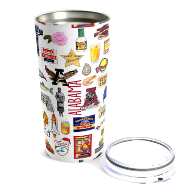 Iconic Alabama watercolor 20 ounce Stainless Steel Hot/Cold Cup