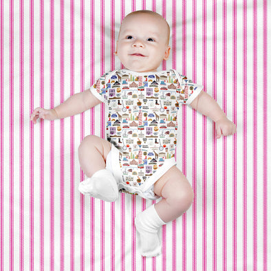 Iconic Nashville Tennessee Baby  Bodysuit