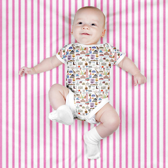 Iconic Nashville Tennessee Baby  Bodysuit