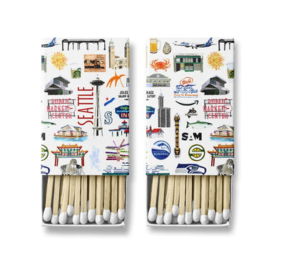 Iconic Seattle Washington Matches