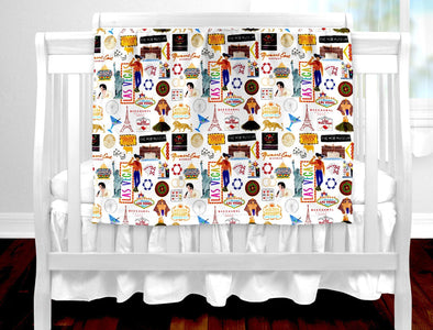 Iconic Las Vegas Baby Blanket