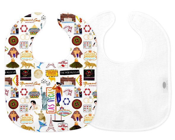 Iconic Las Vegas Baby Bib