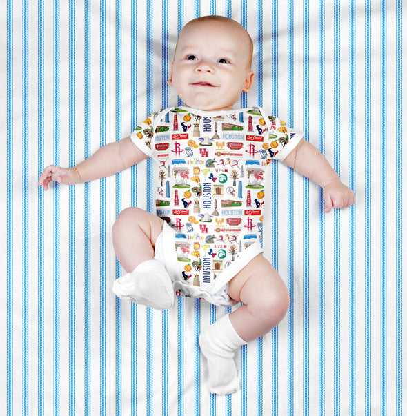Iconic Houston Texas Baby  Bodysuit
