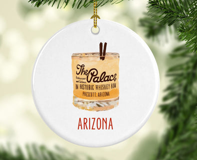 The Palace Arizona Round Porcelain Ornament