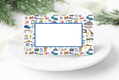 Iconic San Diego California Watercolor Place Cards