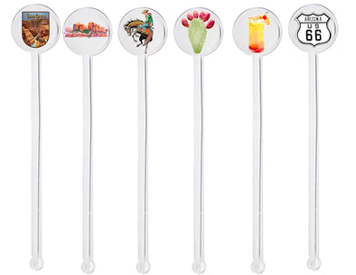 Iconic Arizona Swizzle Sticks - Set of 12
