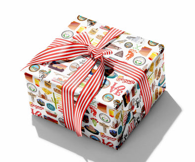 Iconic Arizona Watercolor Gift Wrap