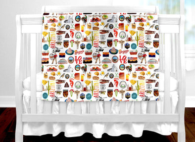 Iconic Arizona Baby Blanket
