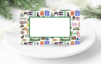 Iconic Colorado Watercolor Place Cards