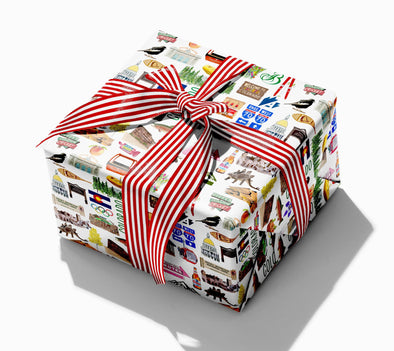 Iconic Colorado Watercolor Gift Wrap