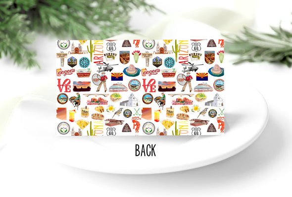 Iconic Arizona Watercolor Place Cards