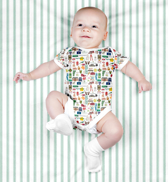 Iconic Vermont Baby  Bodysuit