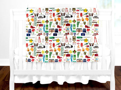 Iconic Vermont Baby Blanket