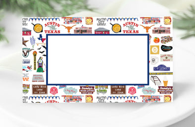 Iconic Austin, Texas Watercolor Place Cards